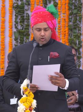 Ashok Chandna took oath at Raj Bhawan on Monday.Photo:-Prabhakar Sharma Ashok Chandna took oath at Raj Bhawan on Monday.Photo:-Prabhakar Sharma