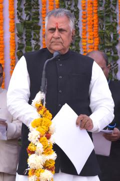 Master Bhanwarlal Meghwal took oath at Raj Bhawan on Monday.Photo:-Prabhakar Sharma Master Bhanwarlal Meghwal took oath at Raj Bhawan on Monday.Photo:-Prabhakar Sharma