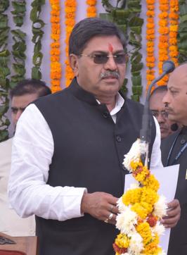 Rajendra Yadav took oath at Raj Bhawan on Monday.Photo:-Prabhakar Sharma Rajendra Yadav took oath at Raj Bhawan on Monday.Photo:-Prabhakar Sharma