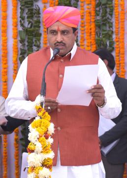 Saleh Mohammad took oath at Raj Bhawan on Monday.Photo:-Prabhakar Sharma Saleh Mohammad took oath at Raj Bhawan on Monday.Photo:-Prabhakar Sharma