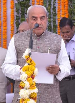 Sukhram Bishnoi took oath at Raj Bhawan on Monday.Photo:-Prabhakar Sharma Sukhram Bishnoi took oath at Raj Bhawan on Monday.Photo:-Prabhakar Sharma