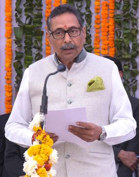 Vishvendra Singh took oath at Raj Bhawan on Monday.Photo:-Prabhakar Sharma Vishvendra Singh took oath at Raj Bhawan on Monday.Photo:-Prabhakar Sharma