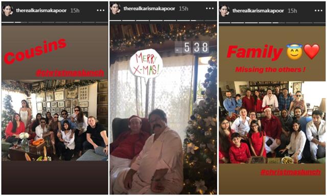 Kapoor ‘khandaan’ in a happy mood during Christmas. (Instagram) Kapoor ‘khandaan’ in a happy mood during Christmas. (Instagram)