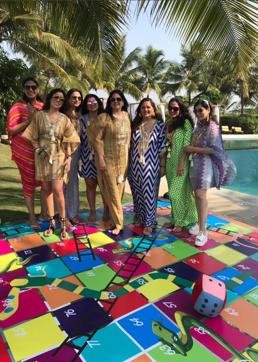 Guests at the pool party. (HT Photos) Guests at the pool party. (HT Photos)