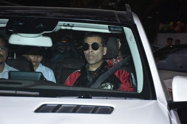 Karan Johar at Salman Khan’s Christmas party
