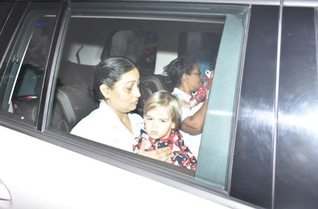 Karan Johar’s children Yash and Roohi at Salman Khan’s Christmas party