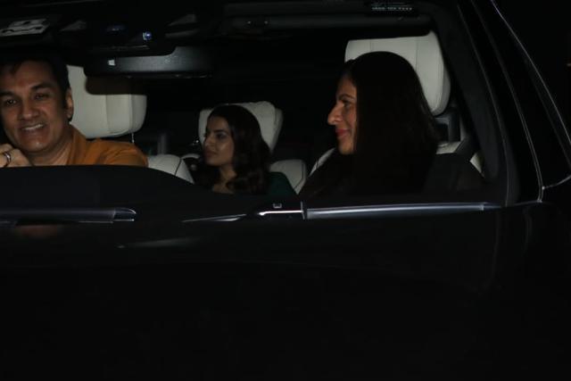 Ranveer’s family at Simmba screening. (Viral Bhayani) Ranveer’s family at Simmba screening. (Viral Bhayani)