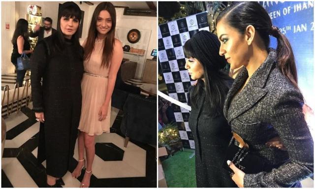 Kangana Ranaut and Ankita Lokhande at Neeta Lulla’s party. (Instagram) Kangana Ranaut and Ankita Lokhande at Neeta Lulla’s party. (Instagram)