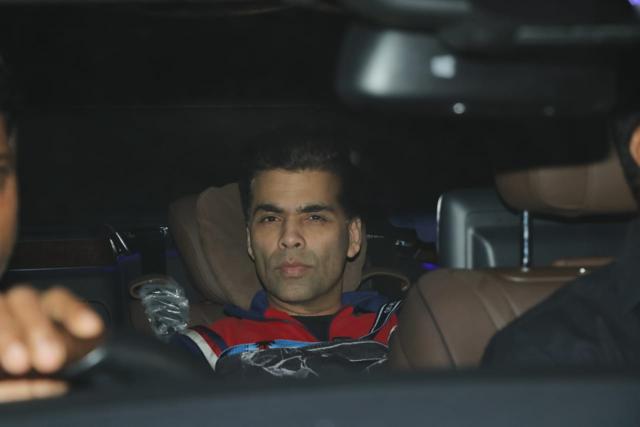 Karan Johar at at Simmba screening (Viral Bhayani) Karan Johar at at Simmba screening (Viral Bhayani)