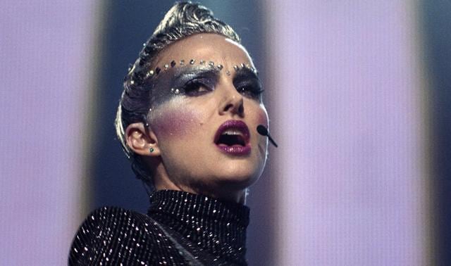 This image released by Neon shows Natalie Portman in a scene from Vox Lux. (AP) This image released by Neon shows Natalie Portman in a scene from Vox Lux. (AP)