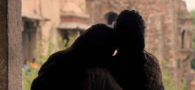 A still from the trailer shows Sonam hugging a woman.