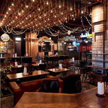 Flea Bazaar Café in Lower Parel is Riyaaz Amlani’s genius idea of a large air-conditioned space where food stalls serve any and everything, and there’s a bar plonked in the middle. Flea Bazaar Café in Lower Parel is Riyaaz Amlani’s genius idea of a large air-conditioned space where food stalls serve any and everything, and there’s a bar plonked in the middle.