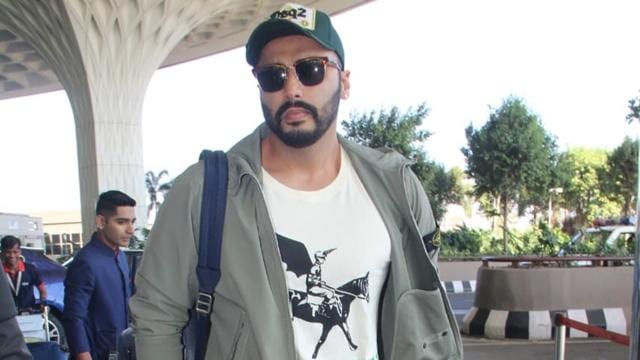 Actor Arjun Kapoor was also spotted at the airport. Actor Arjun Kapoor was also spotted at the airport.