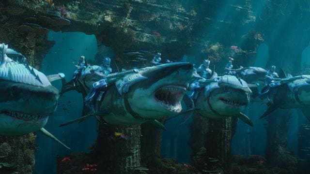 This image released by Warner Bros. Pictures shows a scene from Aquaman. (AP) This image released by Warner Bros. Pictures shows a scene from Aquaman. (AP)