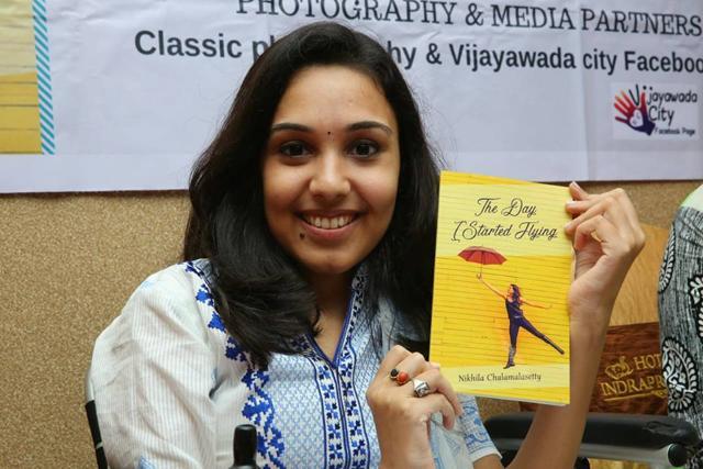 Nikhila Chalamalasetty is a differently abled writer who wrote the book, The Day I Started Flying, after enrolling at the Writers’ Rescue Centre. Nikhila Chalamalasetty is a differently abled writer who wrote the book, The Day I Started Flying, after enrolling at the Writers’ Rescue Centre.
