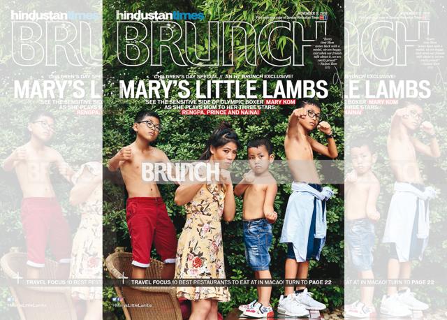 India’s winning sports star of 2018, Mary Kom appeared on the Children’s Day cover of HT Brunch in November (Prabhat Shetty) India’s winning sports star of 2018, Mary Kom appeared on the Children’s Day cover of HT Brunch in November (Prabhat Shetty)
