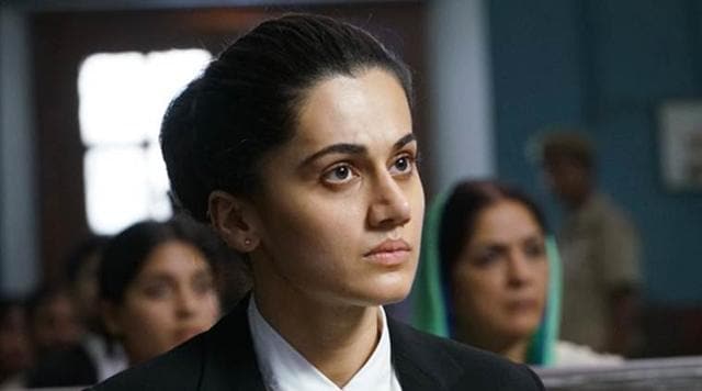 Taapsee Pannu plays a lawyer in Mulk. Taapsee Pannu plays a lawyer in Mulk.