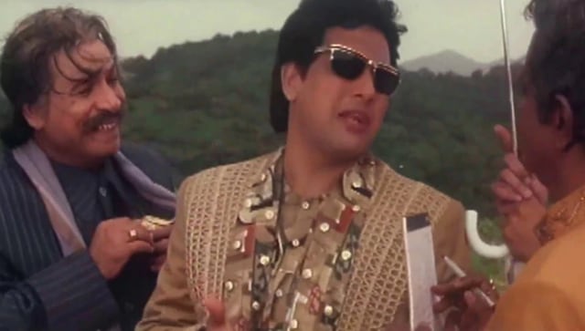 Kader Khan and Govinda in a still from Coolie No 1.
