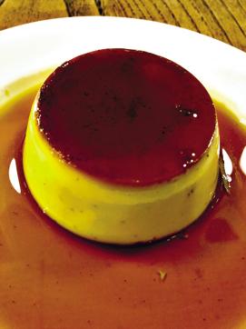 Brat in London serves the best crème caramel Brat in London serves the best crème caramel