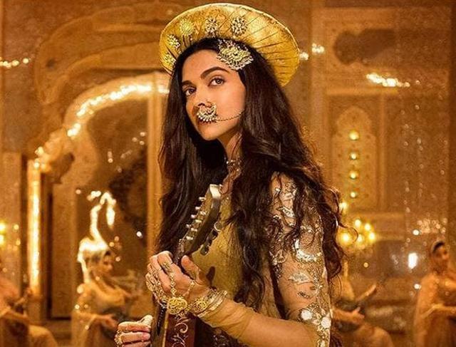 As the stunning Mastani in Bajirao Mastani.