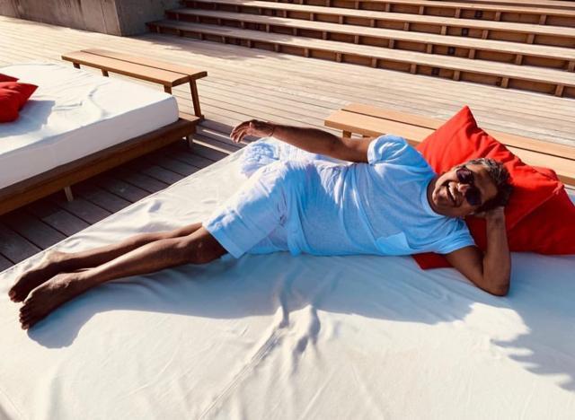 Lalit Modi during his vacation. (Instagram)