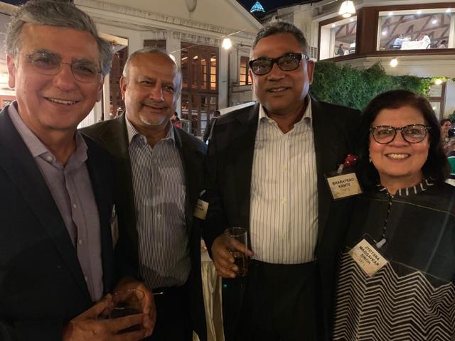 Harish Manwani, Sanjay Subedar, Bharat Kamte and Jyotsna Madgavkar Singh.