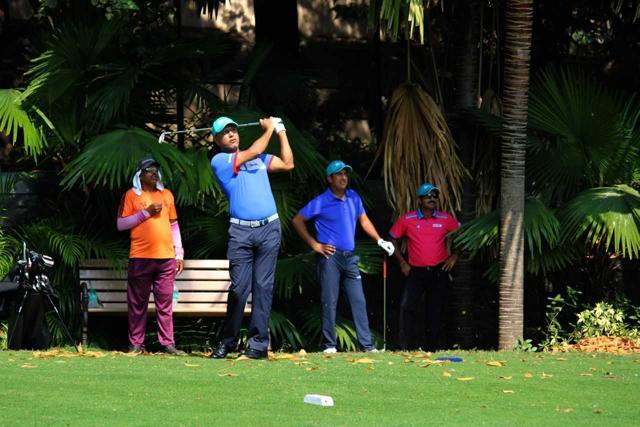 Jeev Milkha Singh at the tournament. Jeev Milkha Singh at the tournament.