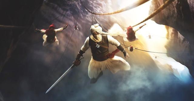 Taanaji starring Ajay Devgn in the main lead is based on the life of Tanaji Malusare, a 17th-century military leader in the Maratha Empire (Photo: Twitter/omraut) Taanaji starring Ajay Devgn in the main lead is based on the life of Tanaji Malusare, a 17th-century military leader in the Maratha Empire (Photo: Twitter/omraut)