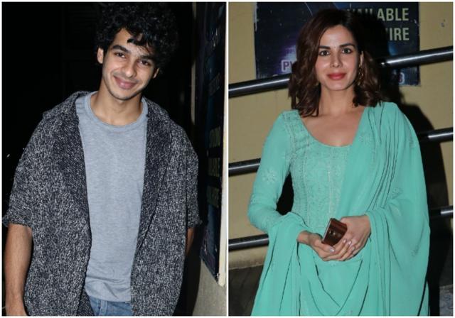 Ishaan Khatter and Kriti Kulhari at the screening. (Viral Bhayani) Ishaan Khatter and Kriti Kulhari at the screening. (Viral Bhayani)