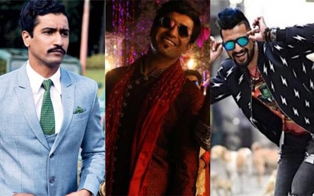 Vicky Kaushal in Raazi, Sanju and Manmarziyaan. Vicky Kaushal in Raazi, Sanju and Manmarziyaan.
