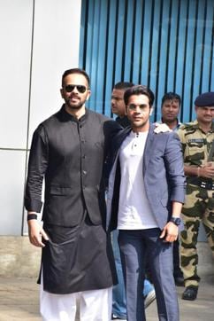 Director Rohit Shetty with Rajkummar Rao Director Rohit Shetty with Rajkummar Rao