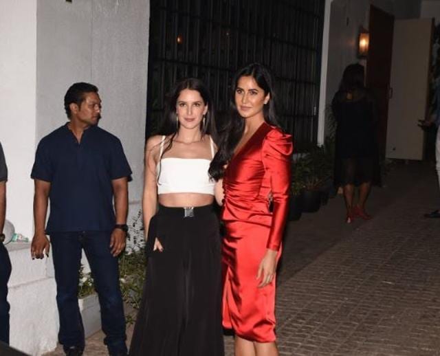 Katrina Kaif with sister Isabella.