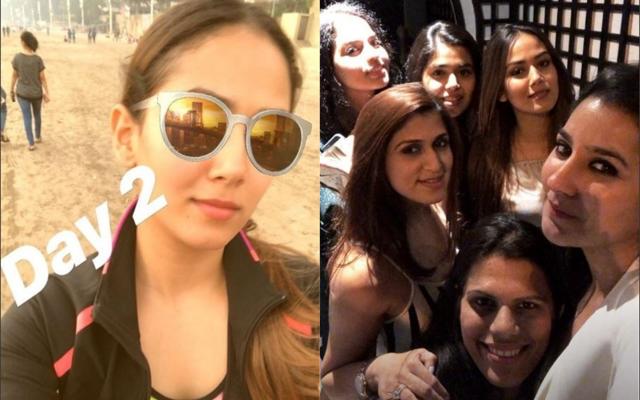 Mira Rajput shared these pictures on Instagram. (Viral Bhayani) Mira Rajput shared these pictures on Instagram. (Viral Bhayani)