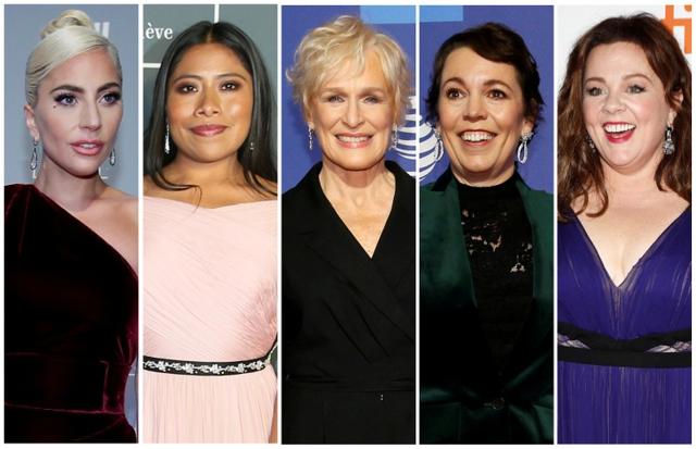 Best actor Oscar nominees for the 91st annual Academy Awards (L-R) Lady Gaga, Yalitza Aparicio, Glenn Close, Olivia Colman and Melissa McCarthy are seen in a combination of file photos. (REUTERS) Best actor Oscar nominees for the 91st annual Academy Awards (L-R) Lady Gaga, Yalitza Aparicio, Glenn Close, Olivia Colman and Melissa McCarthy are seen in a combination of file photos. (REUTERS)