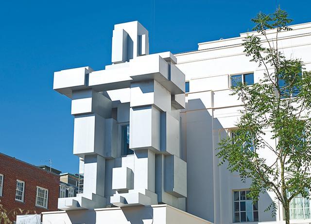 The Beaumont on Mayfair is a conversion of a parking lot