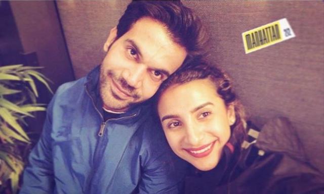 Rajkummar Rao with Patralekhaa.
