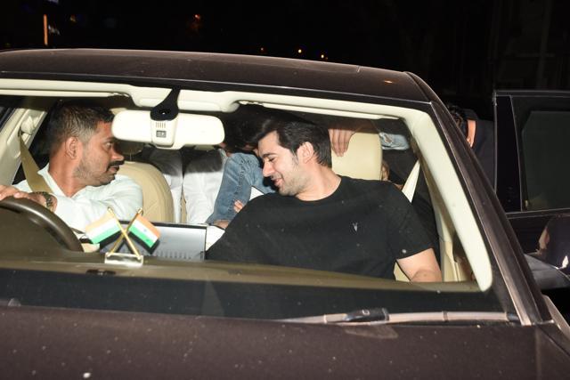 Karan Deol at uncle Bobby Deol’s birthday bash.