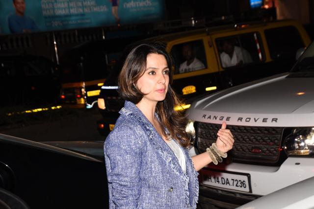 Tanya Deol at husband Bobby’s birthday bash.