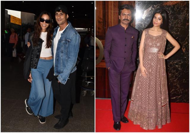 Prateik Babbar with wife Sanya at the airport and screening of Thackeray at Inox saw Nawazuddin Siddiqui and Amrita Rao attend. Prateik Babbar with wife Sanya at the airport and screening of Thackeray at Inox saw Nawazuddin Siddiqui and Amrita Rao attend.
