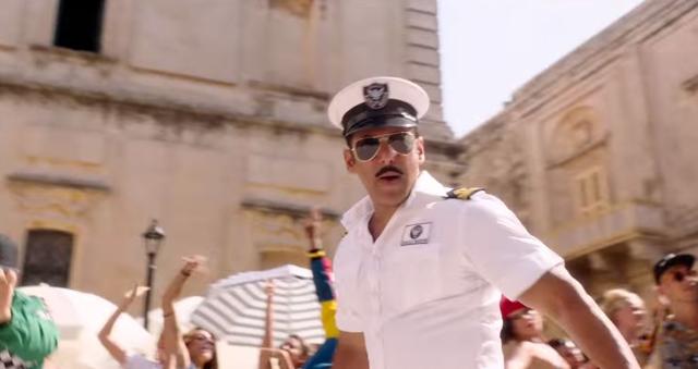Salman Khan in a still from Bharat teaser.