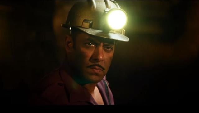 Salman Khan in a still from Bharat teaser.