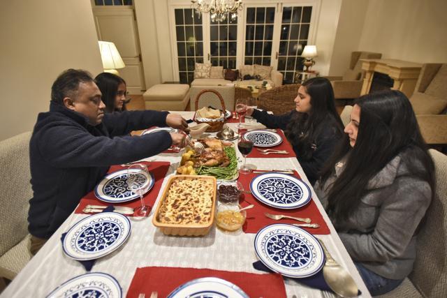 A nuclear family: Amrita Mitra, a former travel professional-turned home-maker, 45, and Amitabh Mitra, owner of an interior designing company, 45, are the parents of Ahaana, 15, and Ananya, 13. (Burhaan Kinu/HT PHOTO) A nuclear family: Amrita Mitra, a former travel professional-turned home-maker, 45, and Amitabh Mitra, owner of an interior designing company, 45, are the parents of Ahaana, 15, and Ananya, 13. (Burhaan Kinu/HT PHOTO)
