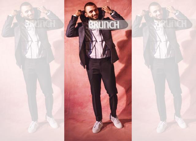 Pronay feels the Indian Super League has gone through some positive changes. (Shirt and pants, Dhruv Vaish; jacket, Pawan Sachdeva; shoes, Berluti) (Shivamm Paathak)