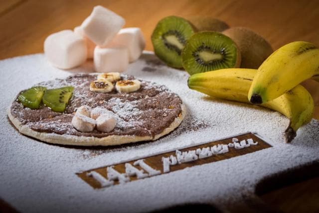 Nutella pizza at 1441 Pizzeria