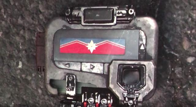 The pager in Infinity War. The pager in Infinity War.