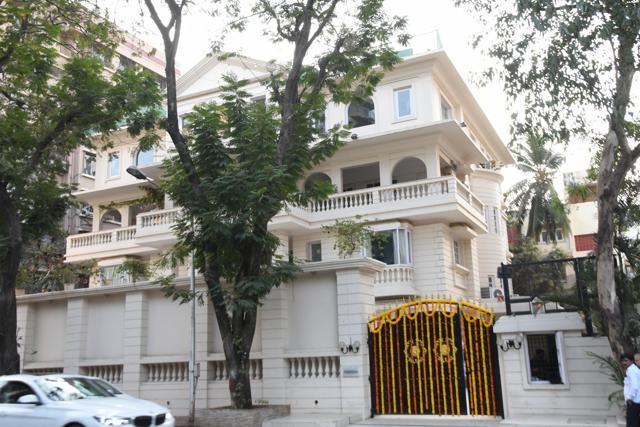 Jeetendra’s home in Mumbai.