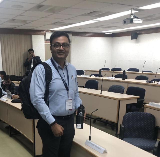 Anuraag Bhatnagar at IIM-B. (HT Photo) Anuraag Bhatnagar at IIM-B. (HT Photo)