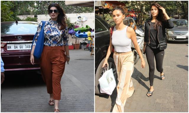 Twinkle Khanna and Sibani Dandekar in Mumbai. Twinkle Khanna and Sibani Dandekar in Mumbai.