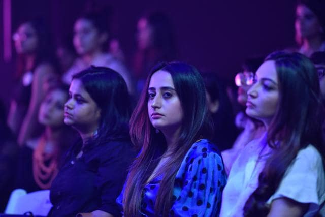 Natasha Dalal at the Lakme Fashion Week. Natasha Dalal at the Lakme Fashion Week.