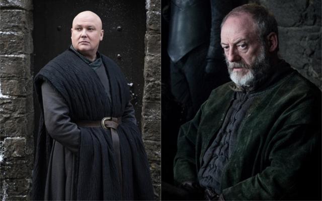 Varys and Davos Seaworth. Varys and Davos Seaworth.